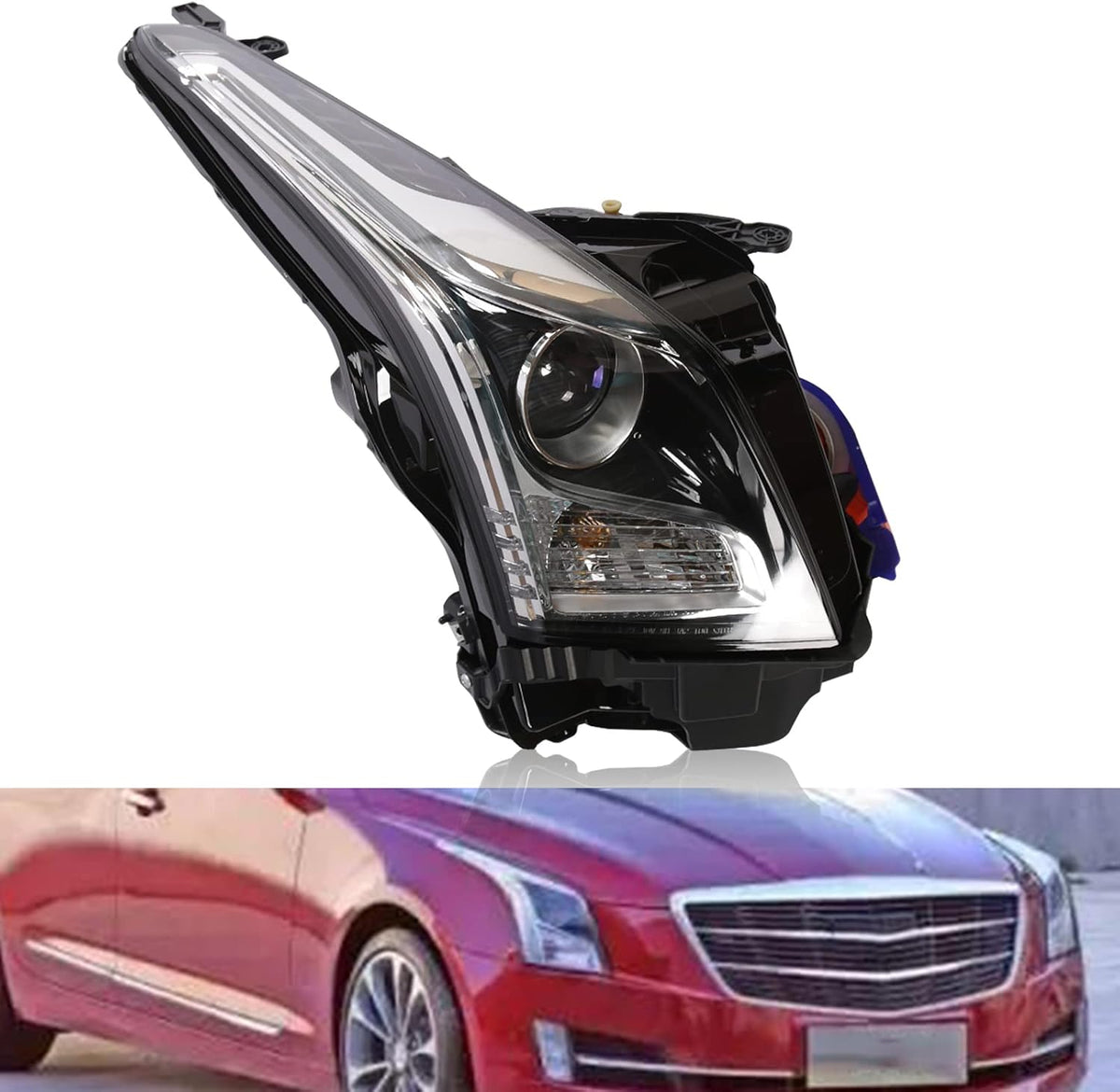 Passenger Side Halogen Projector Headlight J18894