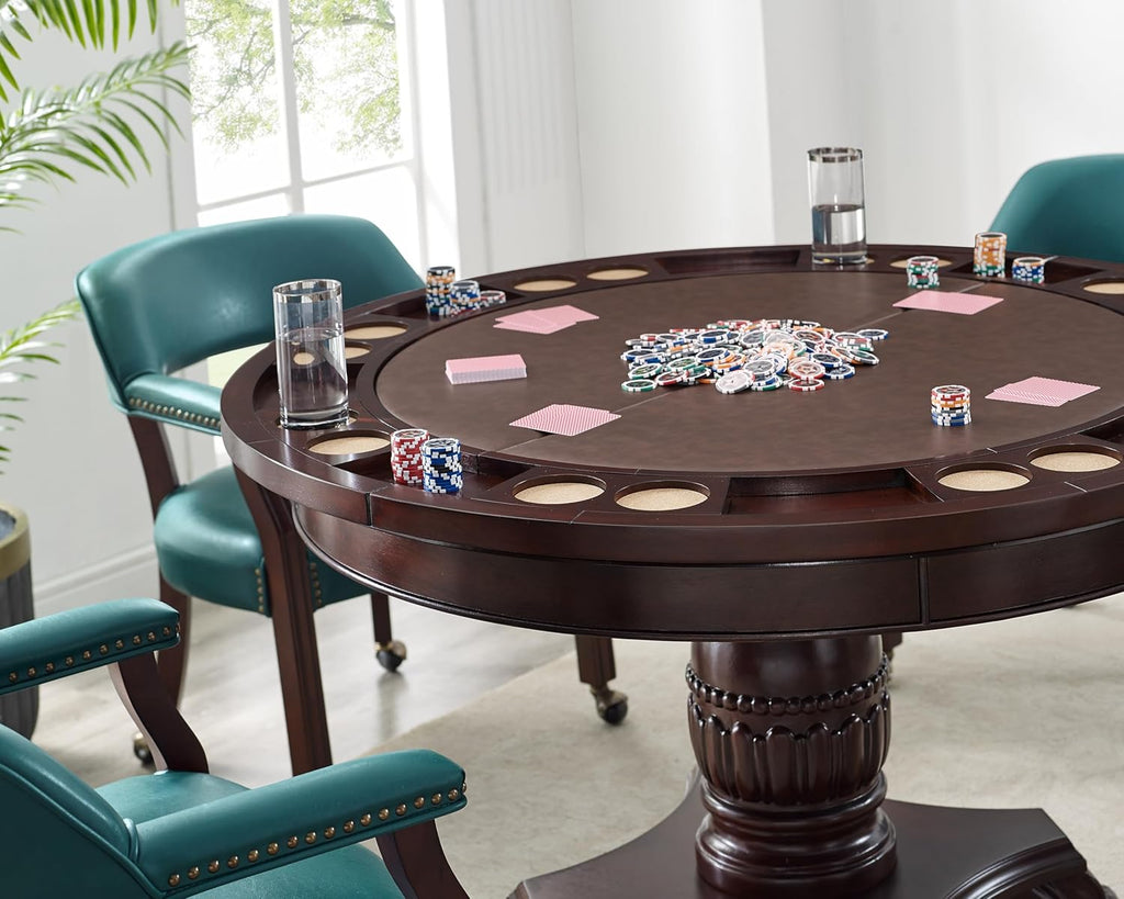 5 Piece Dining Table Set with 4 Captain's Chairs Z285