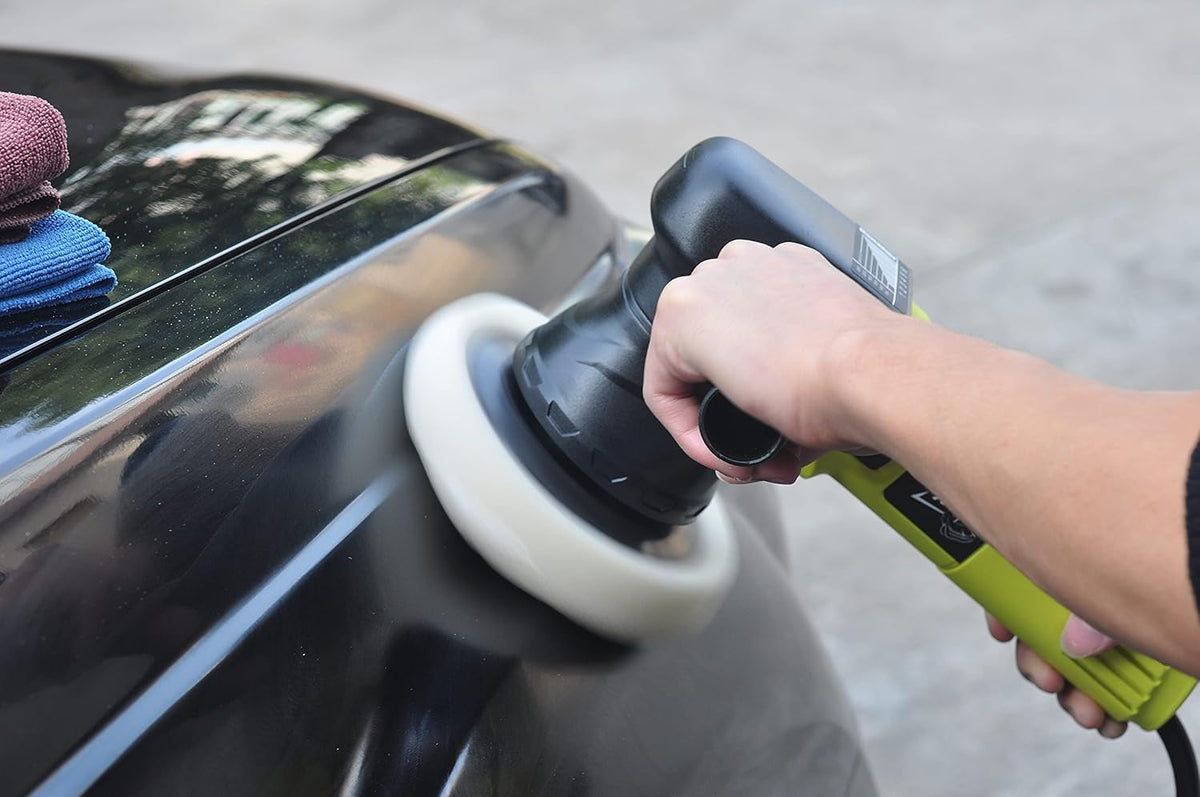 Dual Action Polisher with Foam Pads L4415