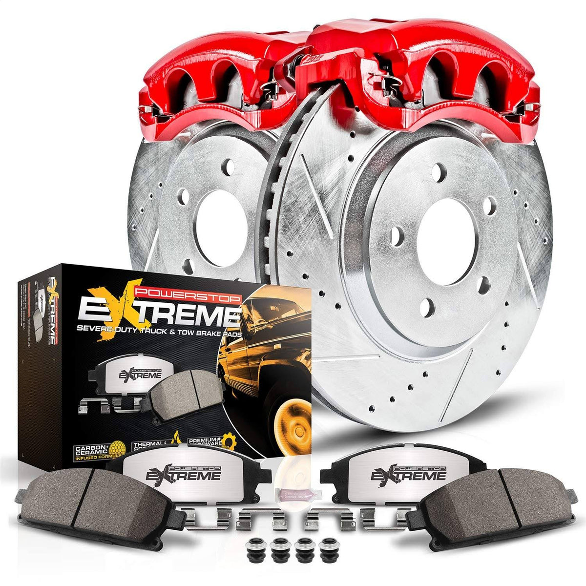 Rear Z36 Truck and Tow Brake Kit with Calipers L2975