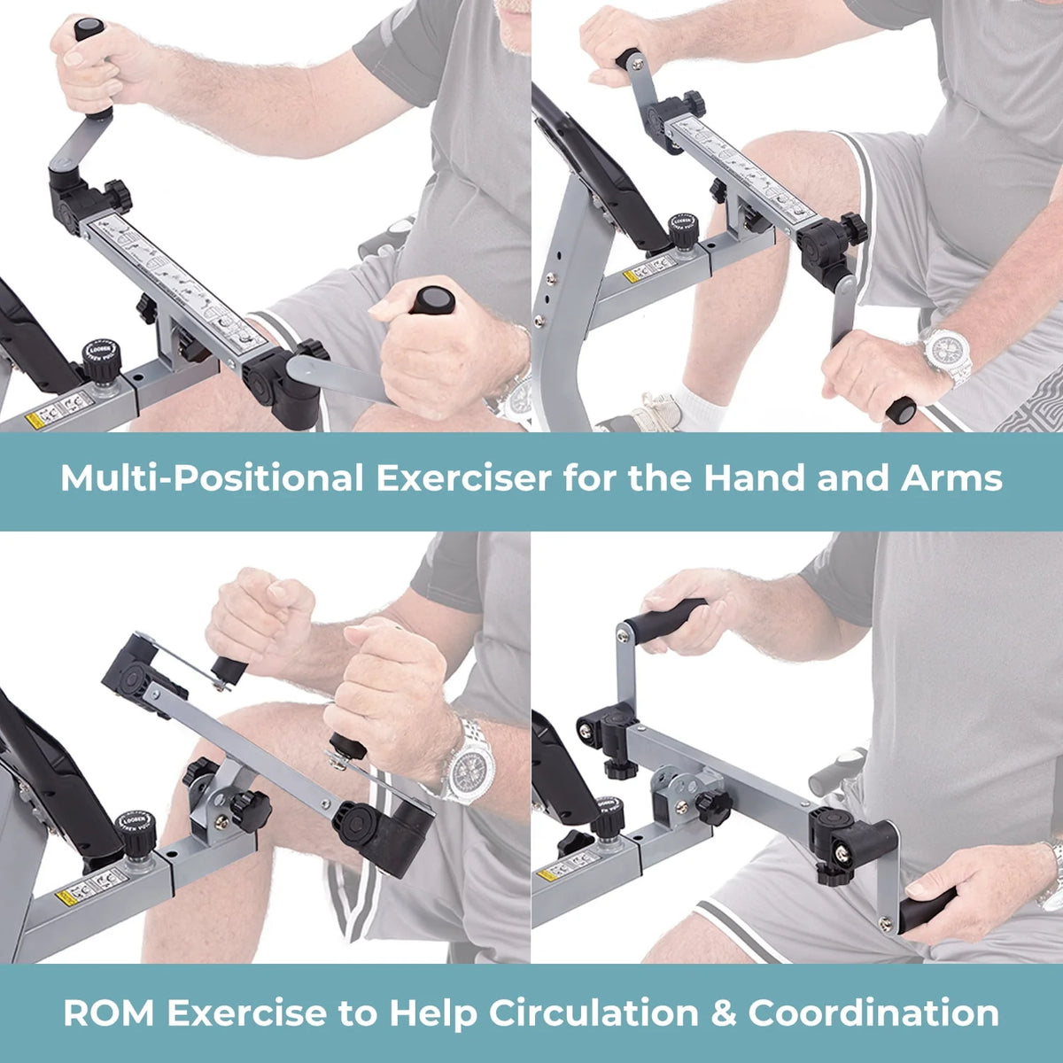 Recumbent Bike with Arm & Hand Exercisers Q3312
