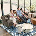 3 Seater Velvet Sofa with 3 Pillows N78268