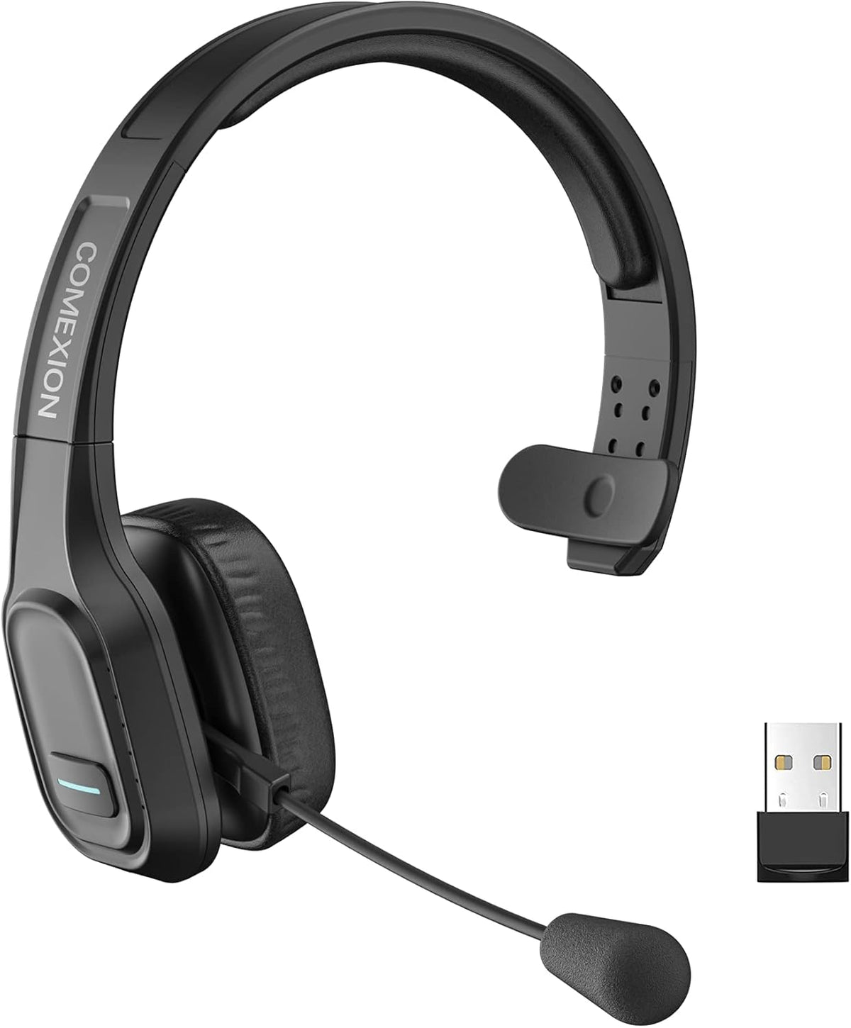 Wireless Bluetooth Headset with Noise Canceling Microphone, Pack of 2 L50256
