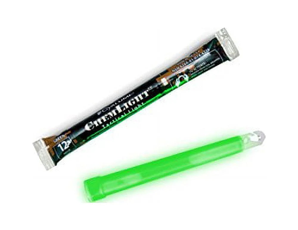 Green 6" Chemical Light Sticks (Pack of 10) C3197