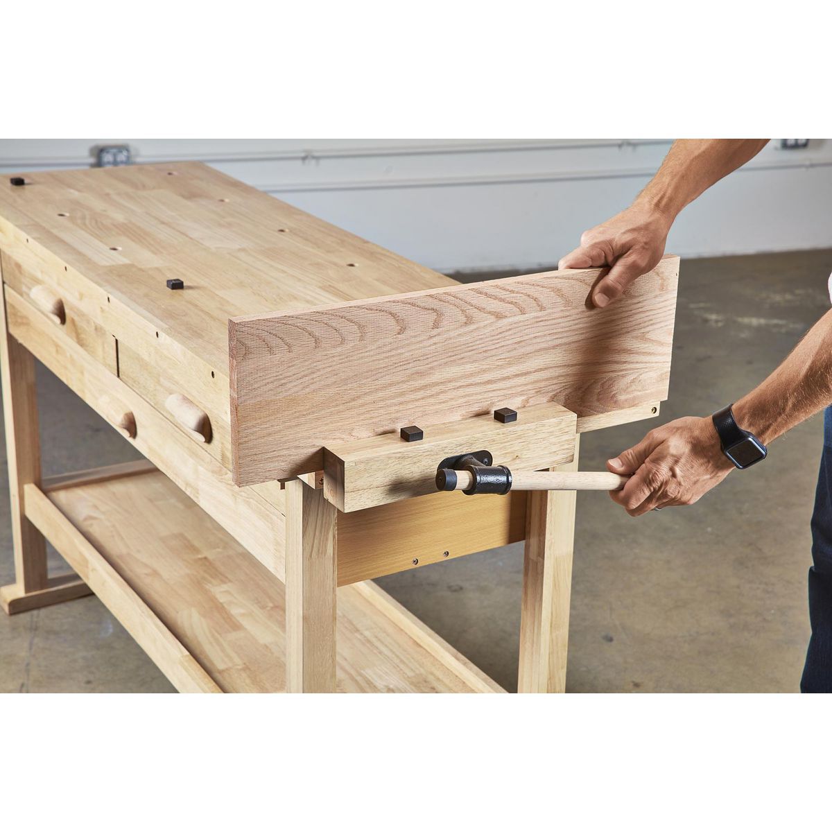 60 in. 3-Drawer Hardwood Workbench Z5579