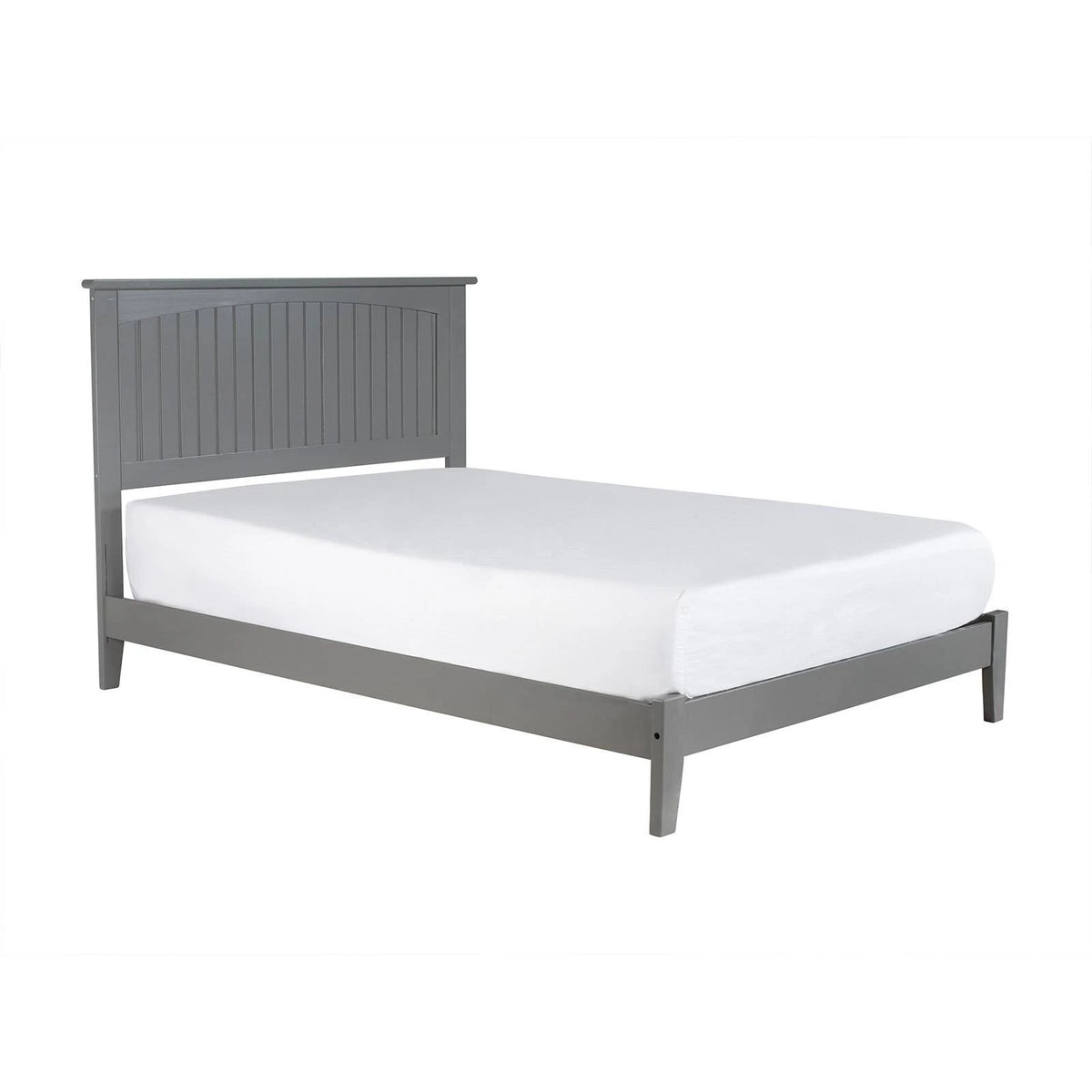 Grey Twin XL Traditional Bed C60618