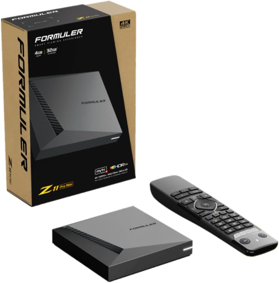 4K Android 11 Dual Band 5G Gigabit LAN 4GB Ram 32GB Storage with Remote Control U827453
