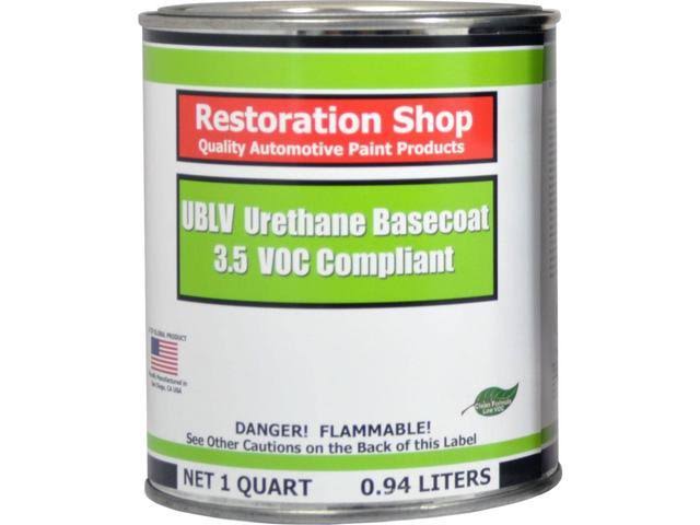 1 Quart Low VOC Urethane Basecoat Car Paint R8456
