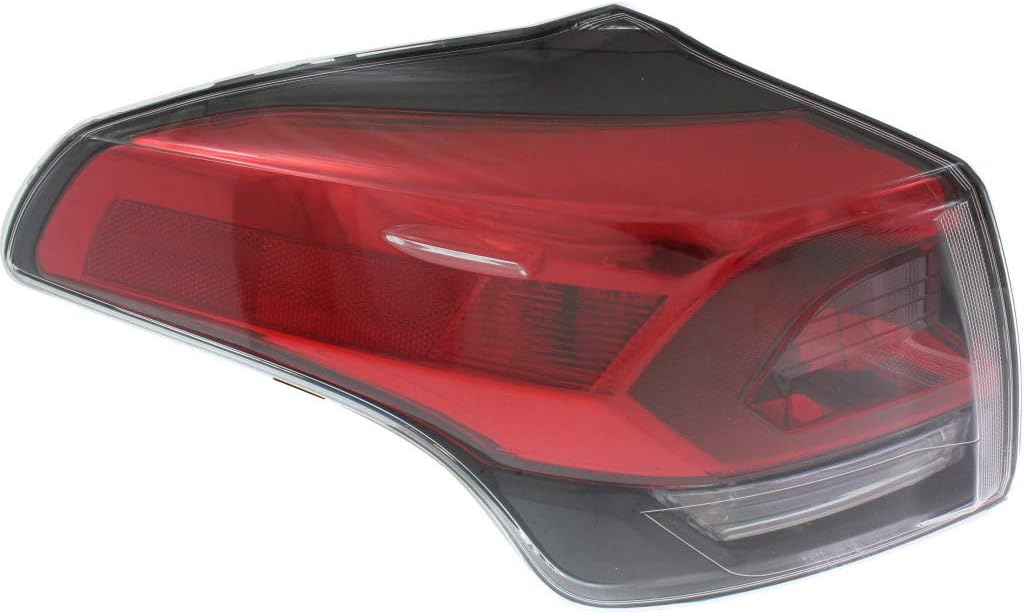 Outer Tail Light Assembly Passenger Side Halogen Type F748