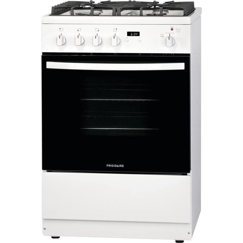 24 in. Freestanding Gas Range with Manual Clean in White Y941350