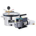 Vacuum Chamber Kit with 3.5cfm Pump, 1.5 Gallon, 38 Micron, 5.7L T8838