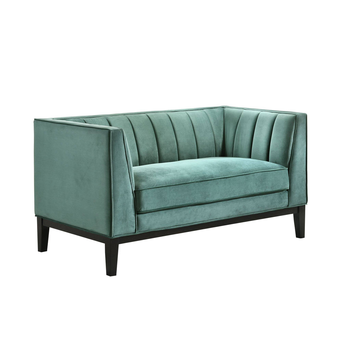 Green Loveseat D3986