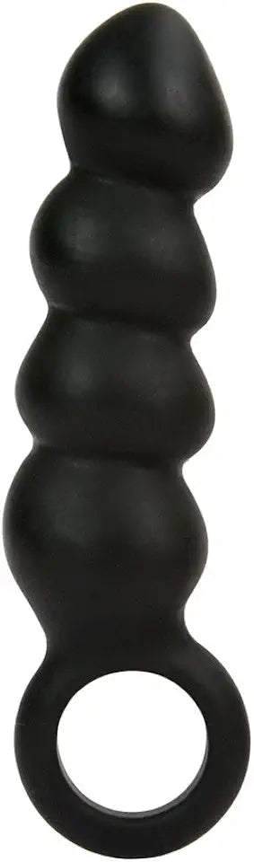 Black Silicone Anal Beads Q89166