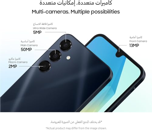 Blue Black 4GB RAM 128GB Storage Android Smartphone Y2274