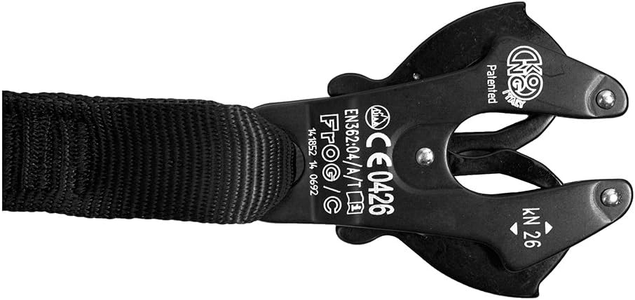 Black 23kN Retention Lanyard with Snap Hook G540035
