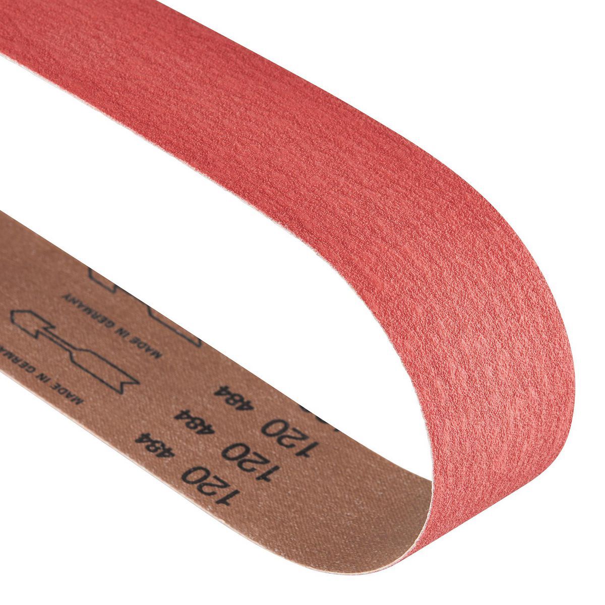 2 in. x 48 in. 80-Grit Ceramic Alumina Sanding Belts 2-Pack Q582