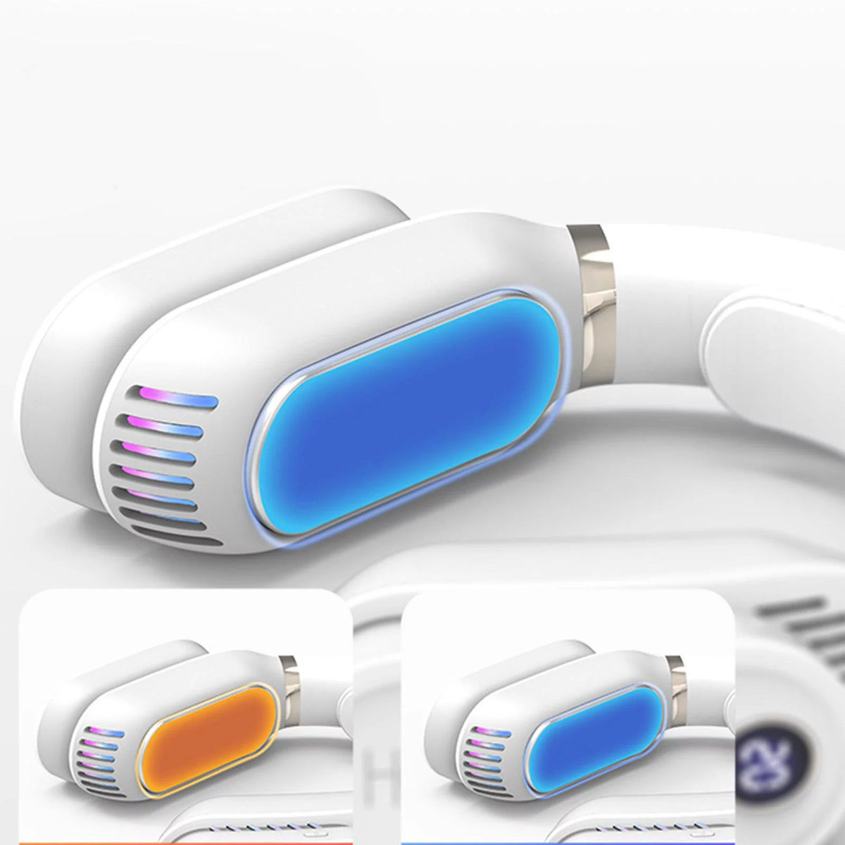 White USB Hanging Neck Air Conditioner P9162
