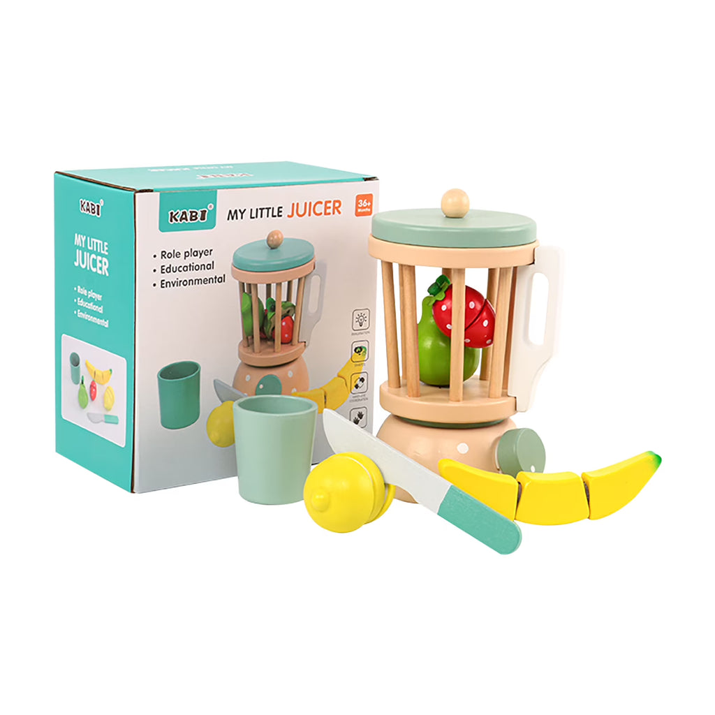 Montessori Wooden Toy Blender Juicer and Smoothie Maker V762813