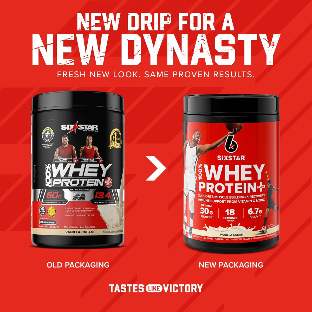 100% Whey Protein Plus Triple Chocolate 1.8lbs L1821
