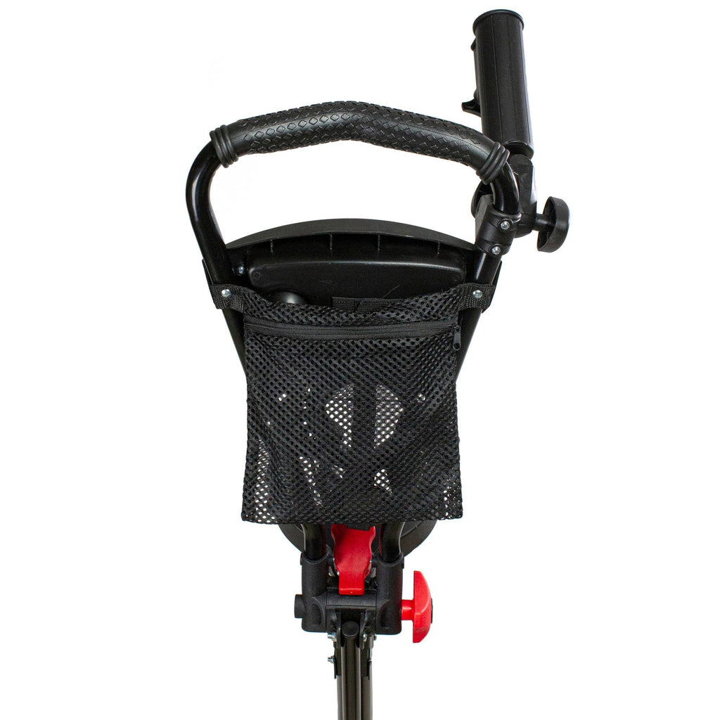 48x22 Black and Red 3 Wheel Golf Push Cart M321428