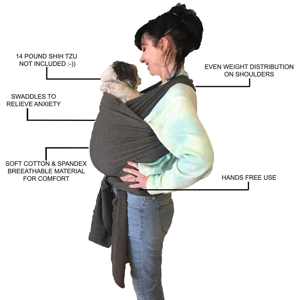 Adjustable Hands Free Pet Carrier Sling H5863