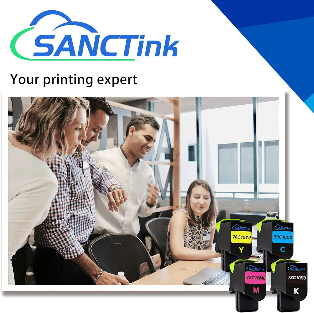 Remanufactured Toner Cartridge 4 Pack High Yield T48218