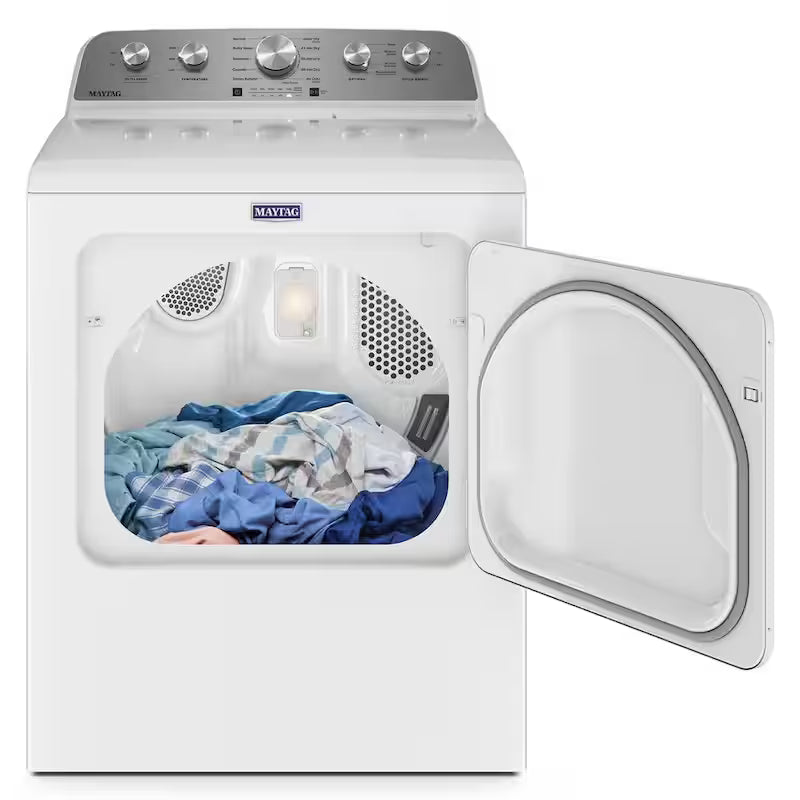 7.0 cu. ft. Vented Electric Dryer in White F666