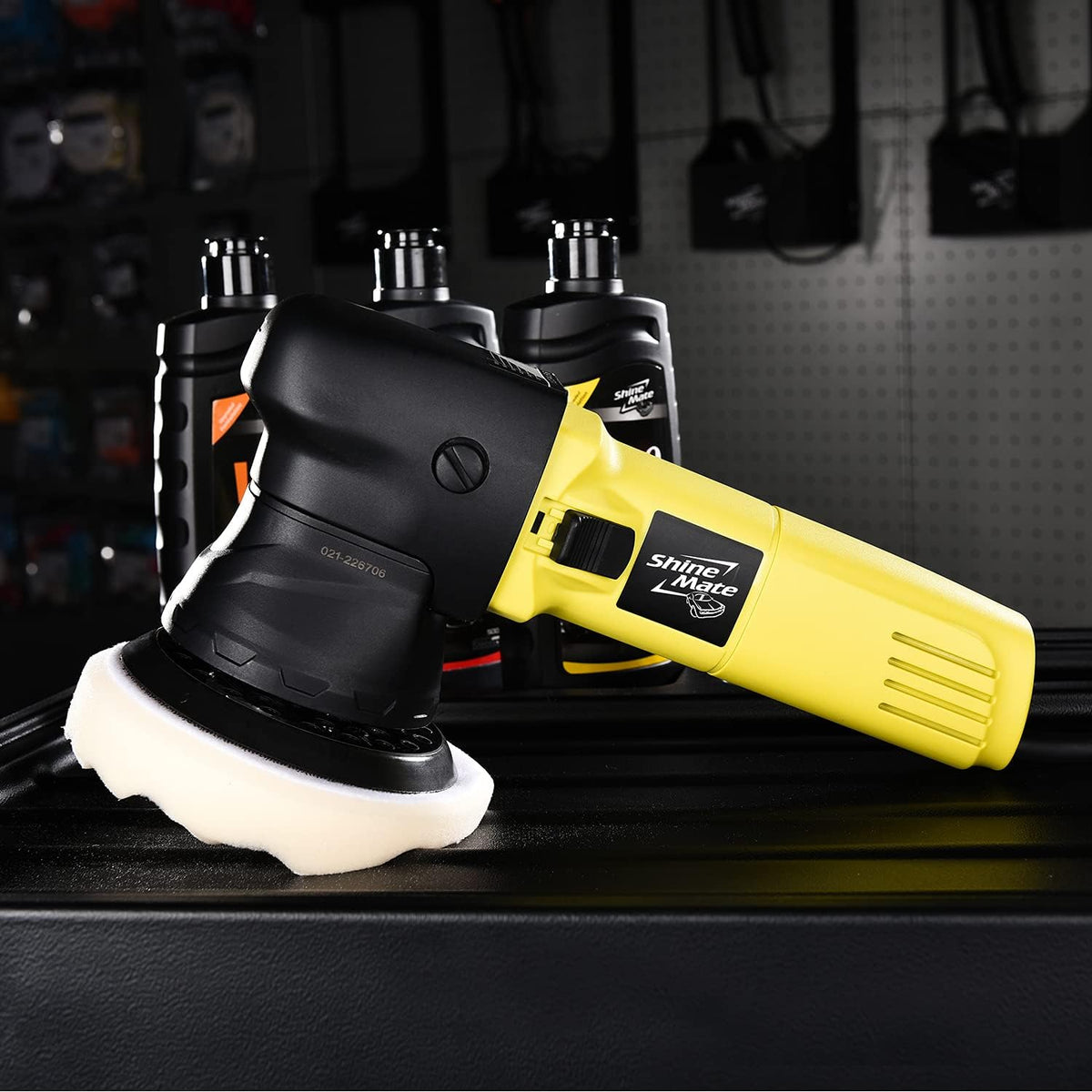 Dual Action Polisher with Foam Pads L4415