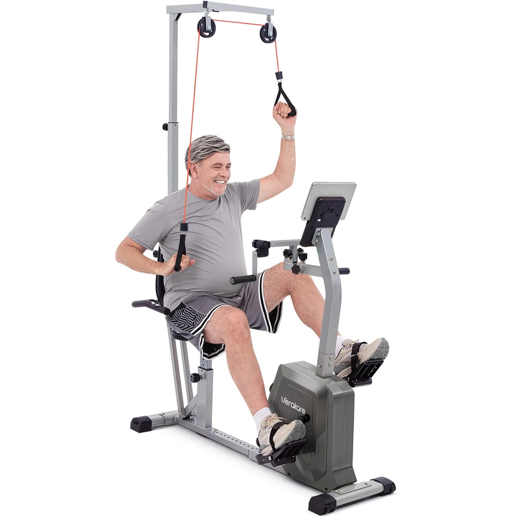 Recumbent Bike with Arm & Hand Exercisers Q3312