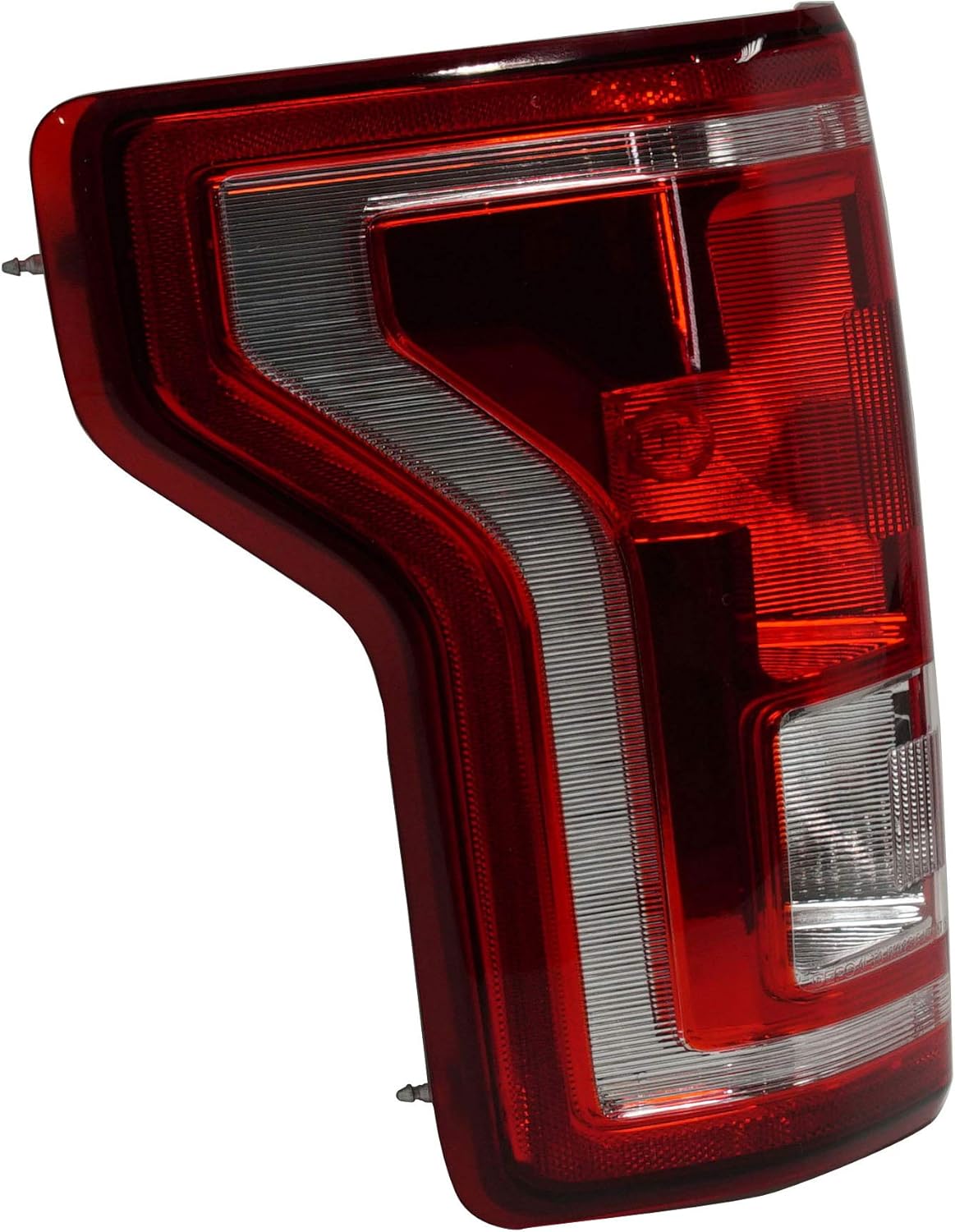 Tail Light Assembly Set of 2 Halogen Clear & Red Lens M175756