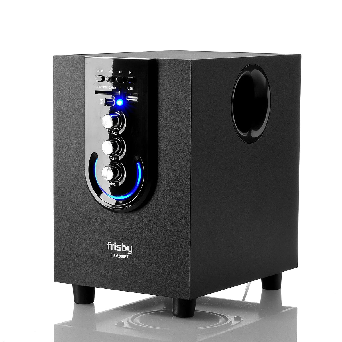 Bluetooth Wireless 2.1 CH Media Subwoofer Speaker System (3-Piece) T5235