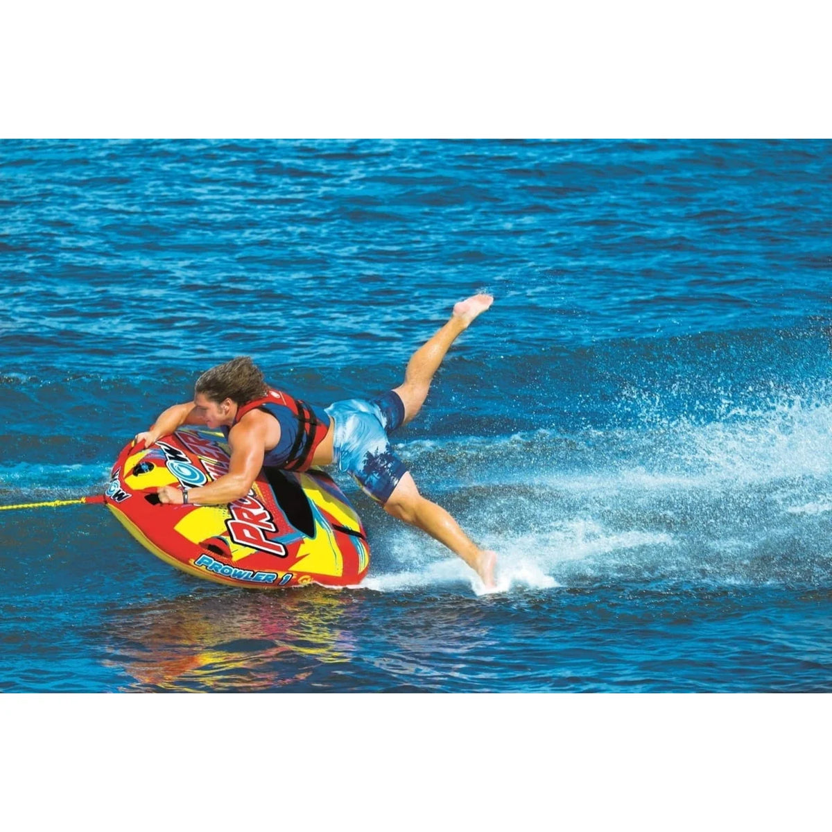 2 Person Towable Starter Kit with 12V Pump and Tow Rope Y89109