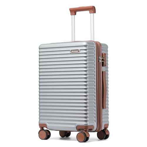 20 Inch Hardside Lightweight Carry on Luggage with Spinner Wheels and TSA Lock U926516