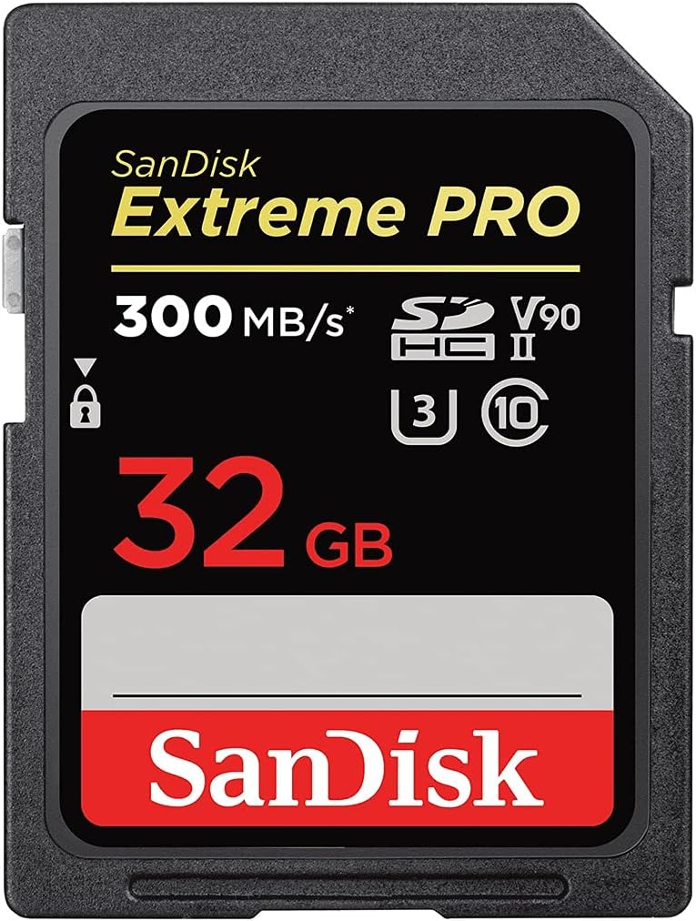 32GB Extreme PRO SDHC UHS-II Memory Card X346