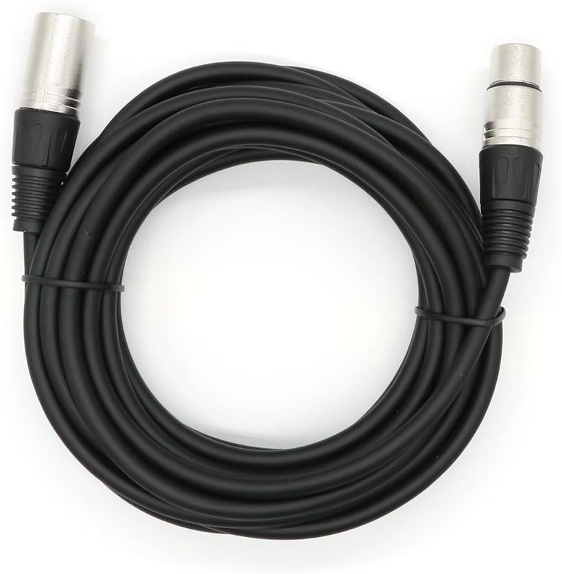 XLR 3 Pin Male to Female Audio Cable 5 Pack P267