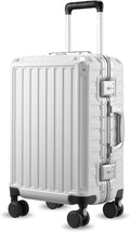 20 Inch Aluminum Frame Polycarbonate Hard Shell Carry On Suitcase U3989