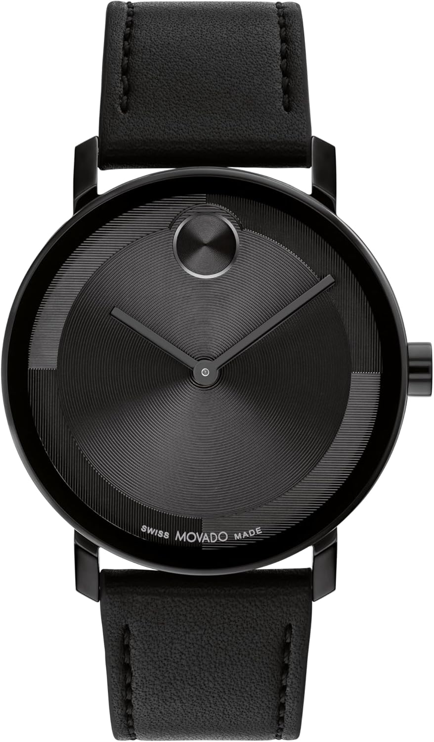 Swiss Quartz Watch with Nappa Leather Strap, 40mm D714