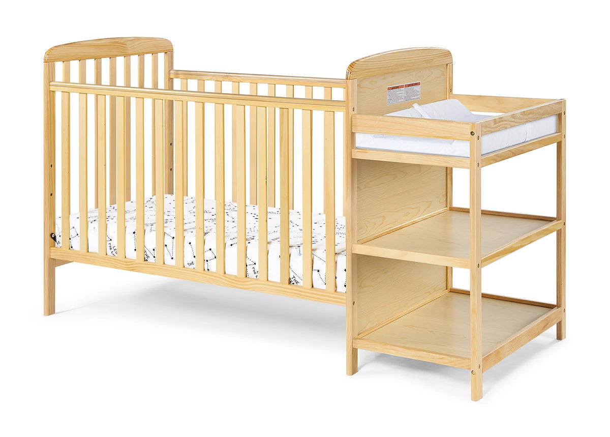 5 in 1 Convertible Crib with Changing Table W678462