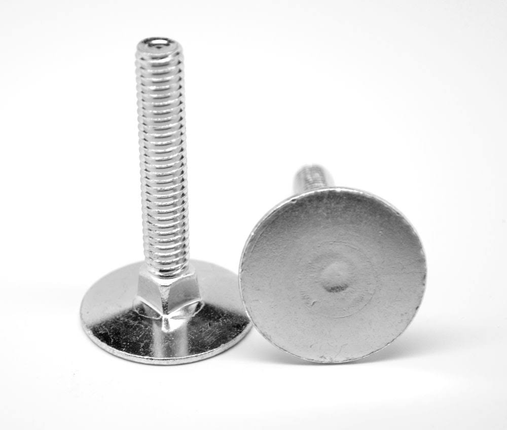 3/8x22-16 x 3x22 Coarse Thread Grade 2 Elevator Bolt Low Carbon Steel Zinc Plated H555414
