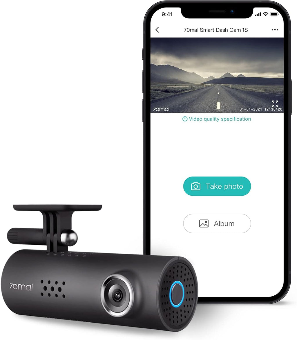 1296P QHD Smart Dash Camera with WiFi H6841