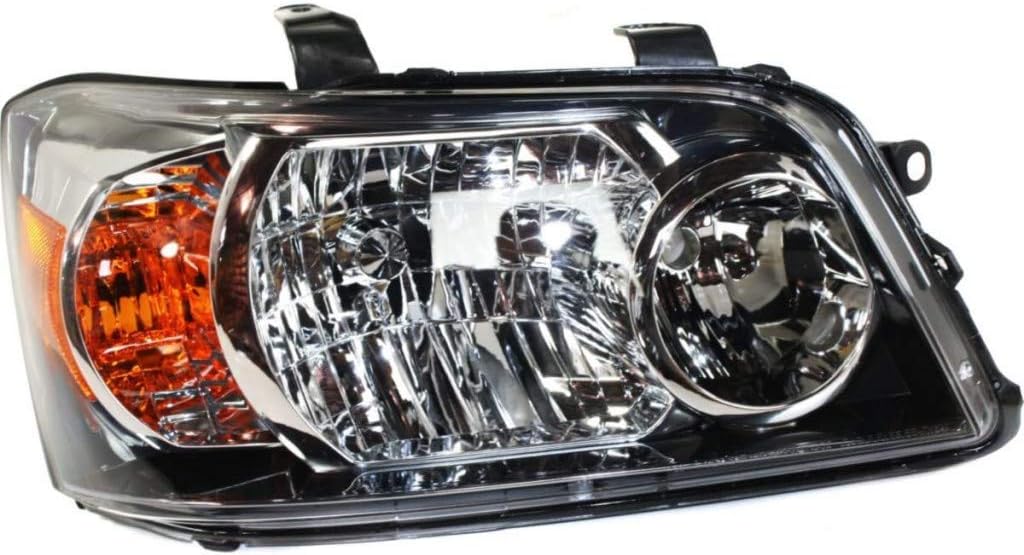 Passenger Side Head Light Assembly with Bulbs for 2004-2006 Toyota Highlander V24807