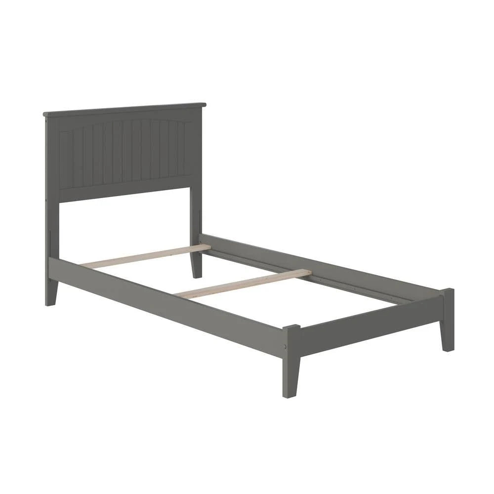 Grey Twin XL Traditional Bed C60618