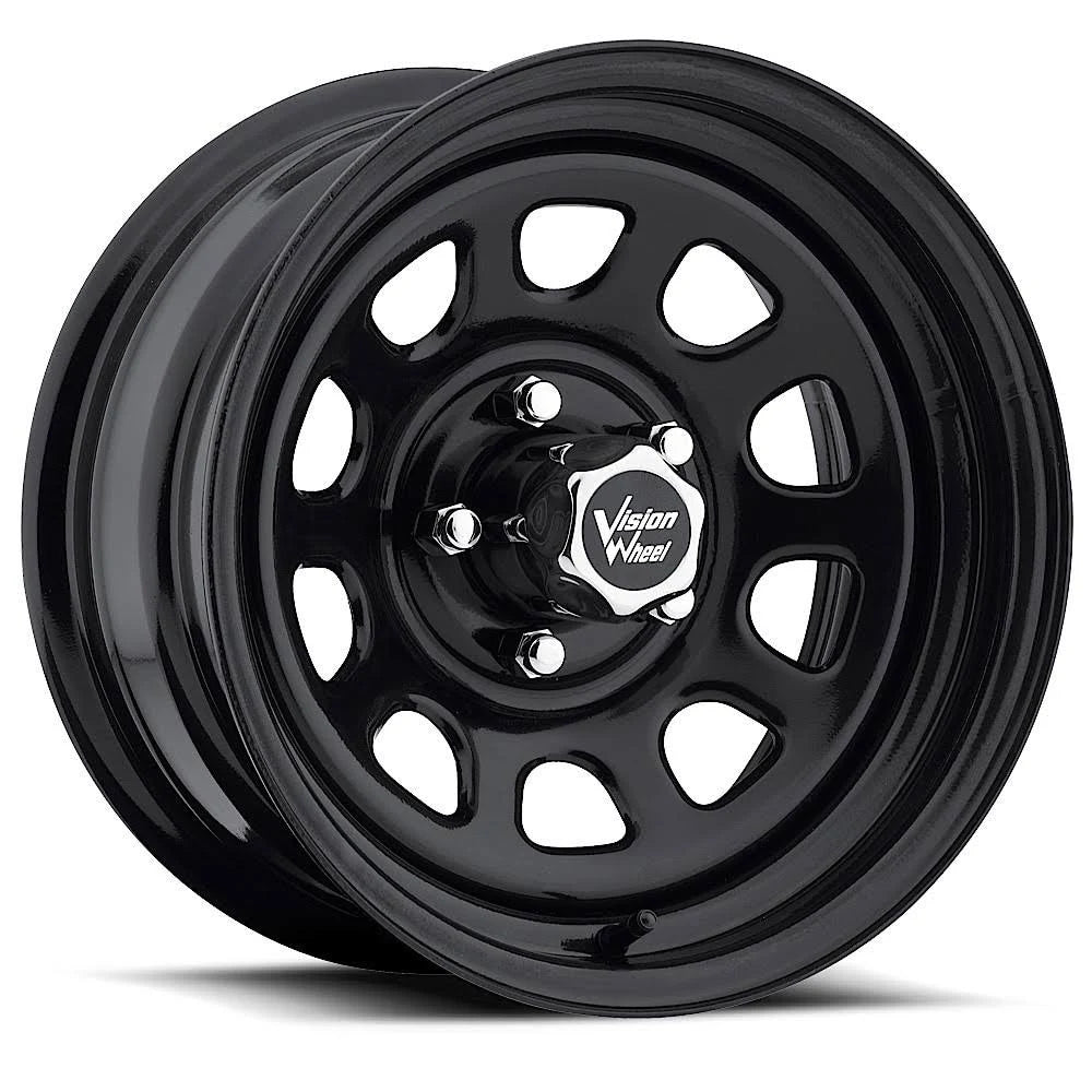 84 Wheel 15x8 5x127 Black -19mm Offset L13821
