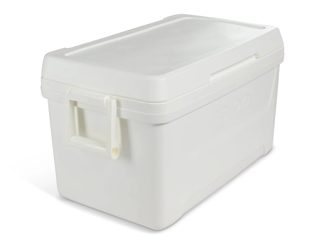 48 QT White Hard Sided Ice Chest Cooler G51885