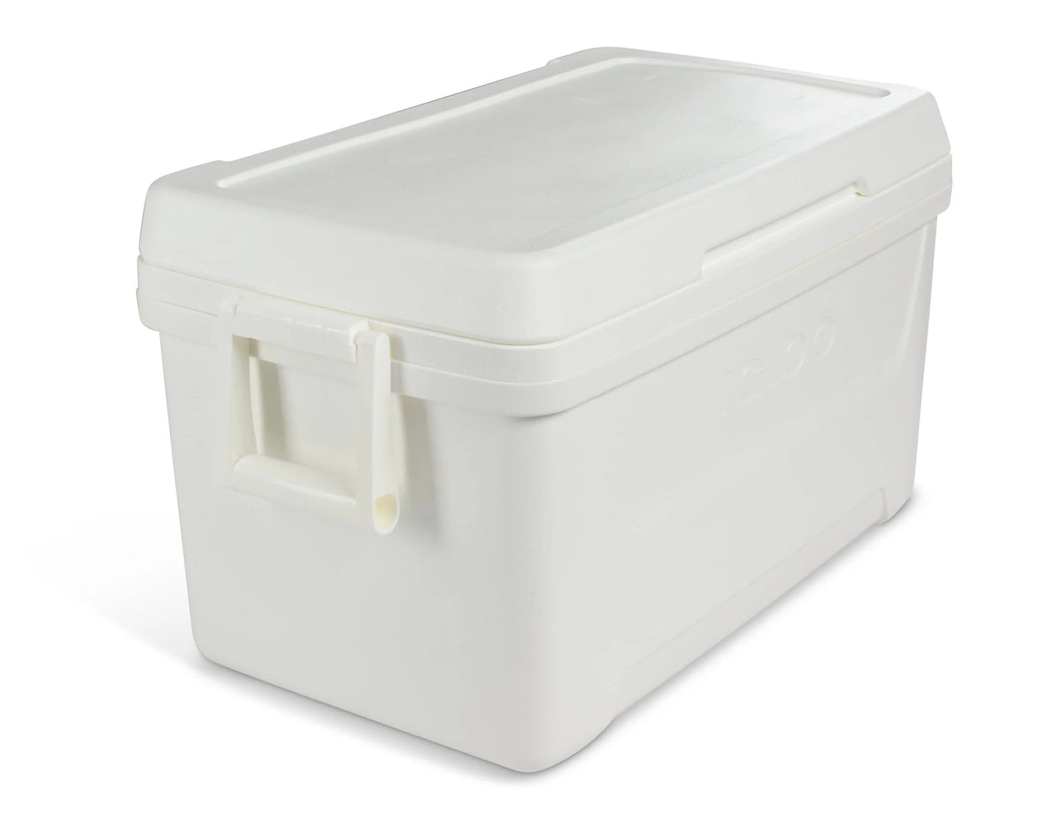 48 QT White Hard Sided Ice Chest Cooler G51885
