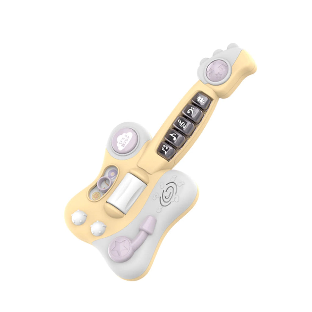 Light Up Musical Guitar Toy with Sound and Light T9545