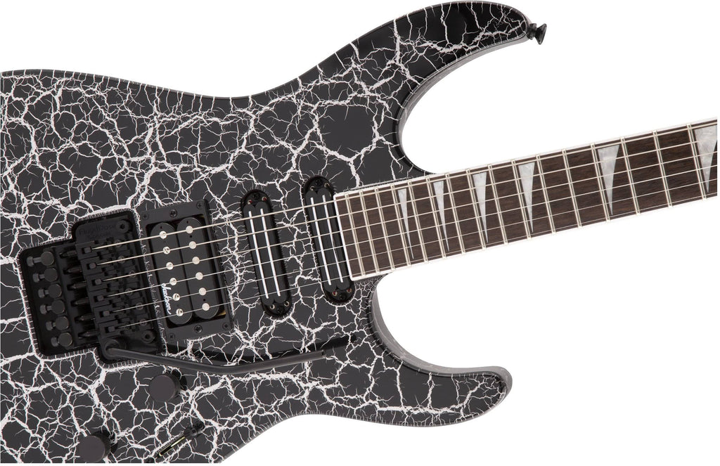 Silver Crackle Electric Guitar B9010
