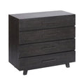 42 inch 4-Drawer Chest Antique Black Finish V5667