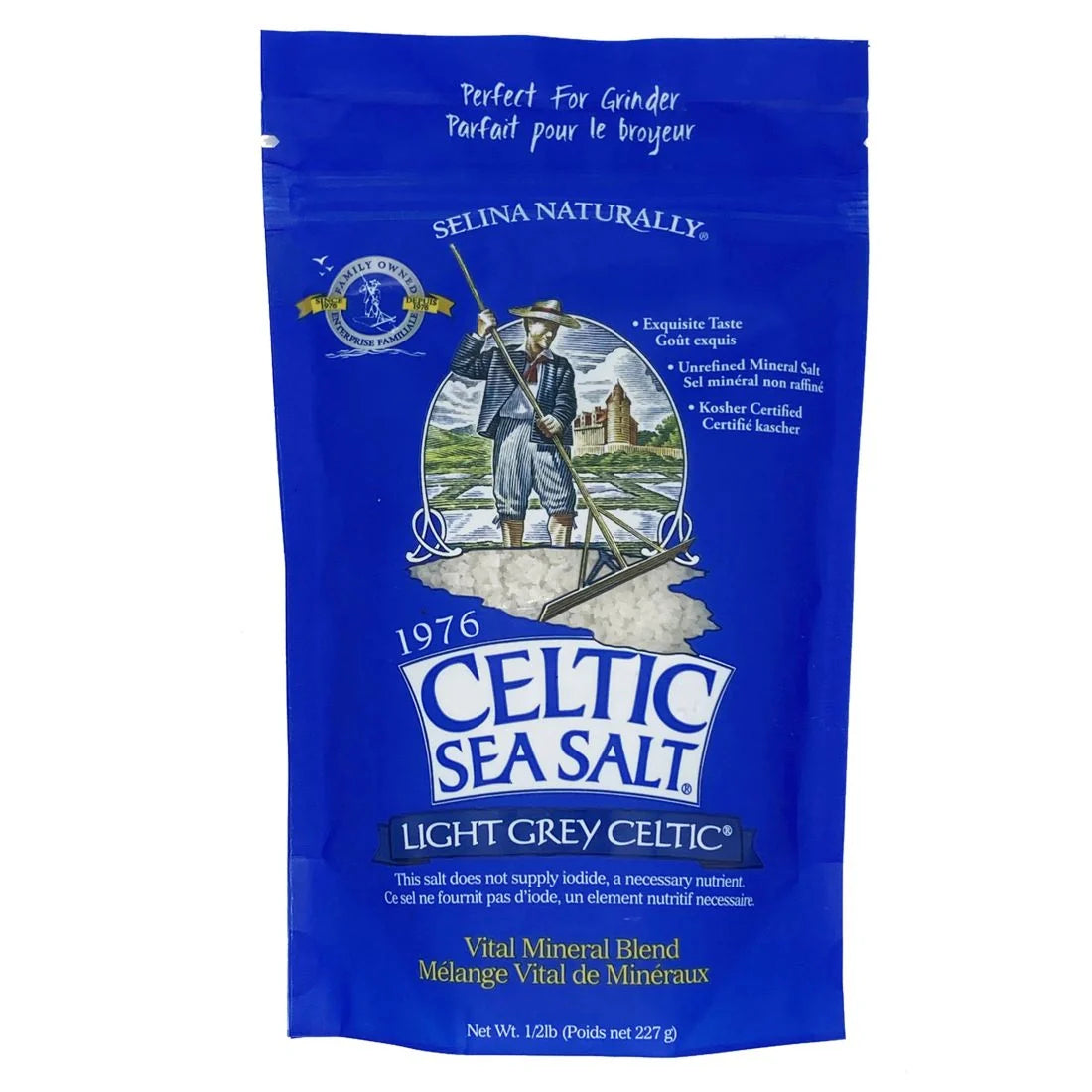 Coarse Ground Celtic Sea Salt 1/2 lb. A44474