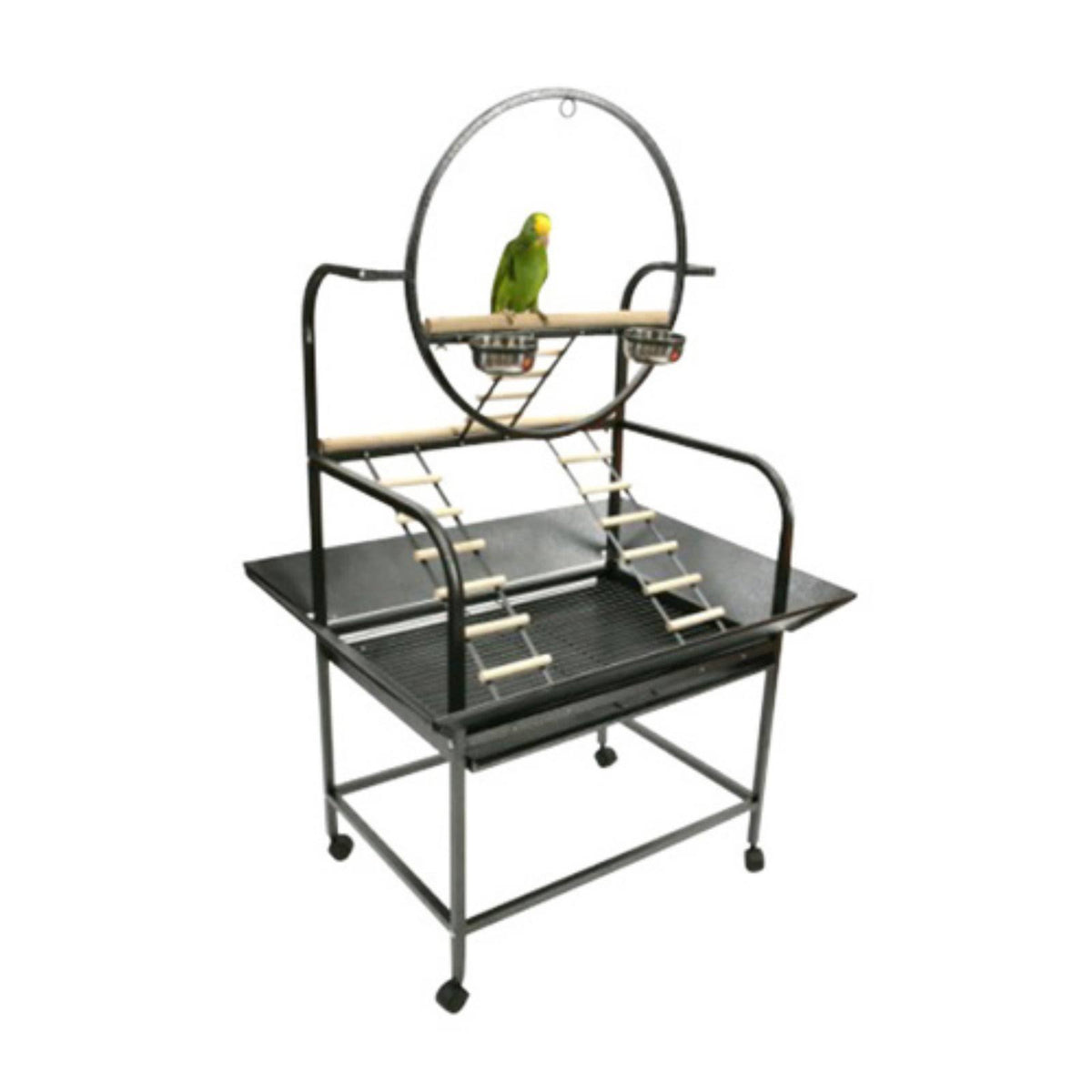 Black Parrot Play Stand F66655